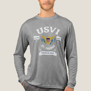 Amerikanska Jungfruöarna St. Thomas USVI Karibien T Shirt