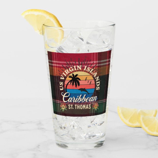 Amerikanska Jungfruöarna St. Thomas USVI Tropical  Glaskopp (Framsida Ice)