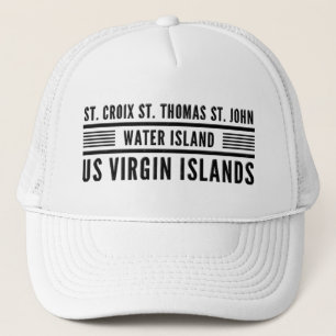 Amerikanska Jungfruöarna USVI-Västindien Tropiskt Keps