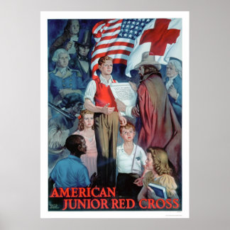 Amerikanska Junior Red Kor (US00335) Poster