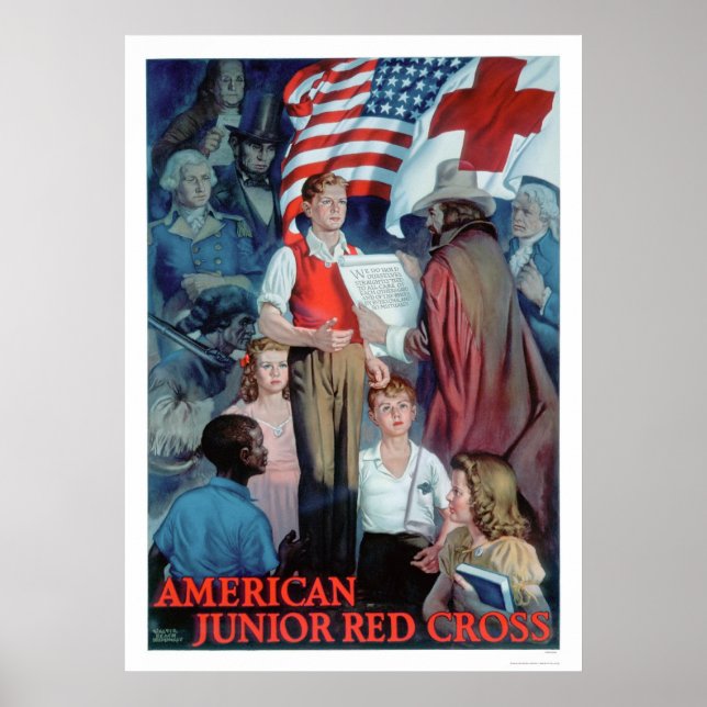 Amerikanska Junior Red Kor (US00335) Poster (Framsidan)