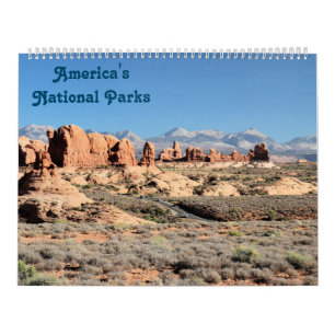 Amerikanska kalendern National Parker Kalender