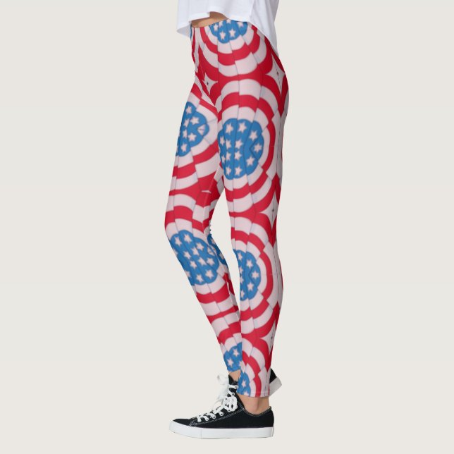 Amerikanska Kampanj Leggings (Vänster)