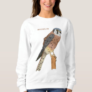 Amerikanska Kestrelfågelillustration T Shirt