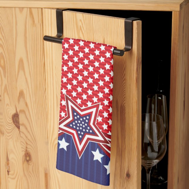 Amerikanska köksdukar med stolthet kökshandduk (Thirds Fold)
