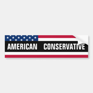 Amerikanska Konservativet Bildekal