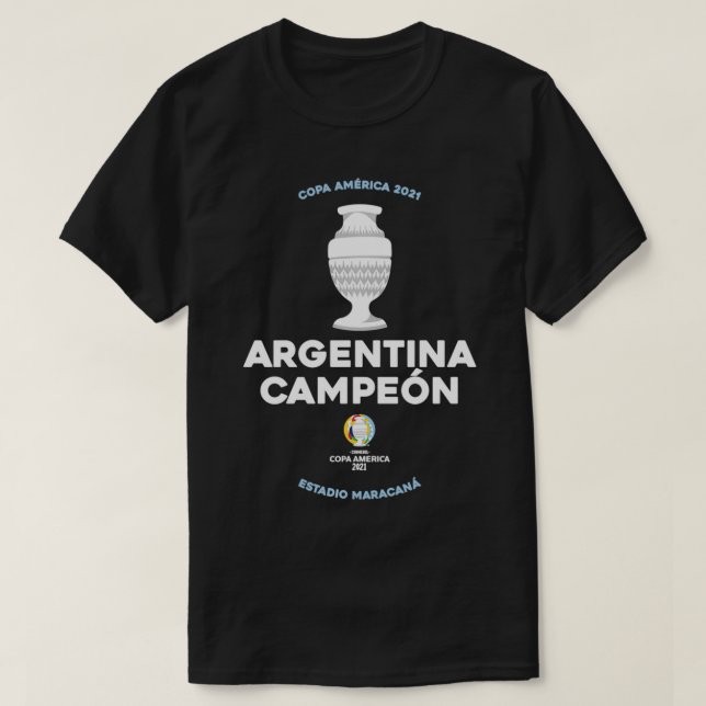 Amerikanska Kopp 2021 Argentinas mästare  T Shirt (Design framsida)
