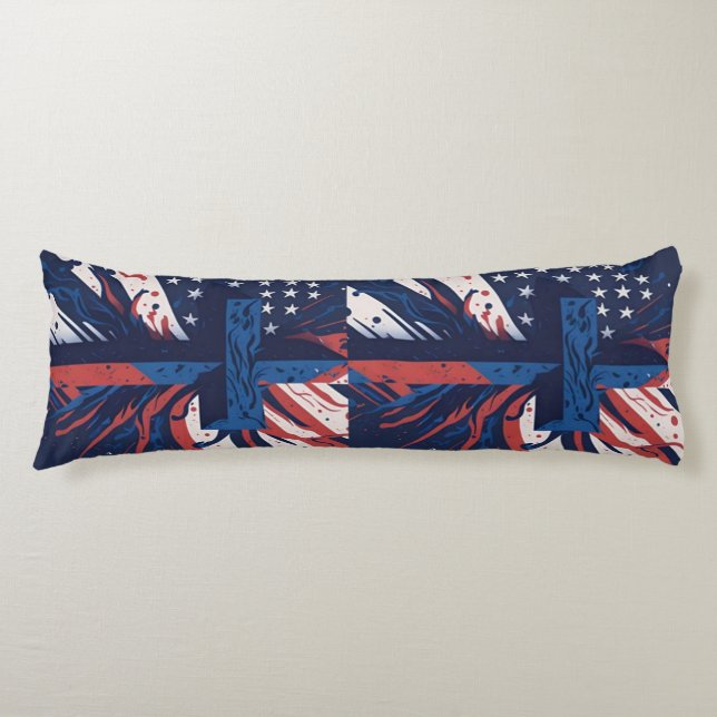 Amerikanska Kor Kroppskudde (Framsidan)