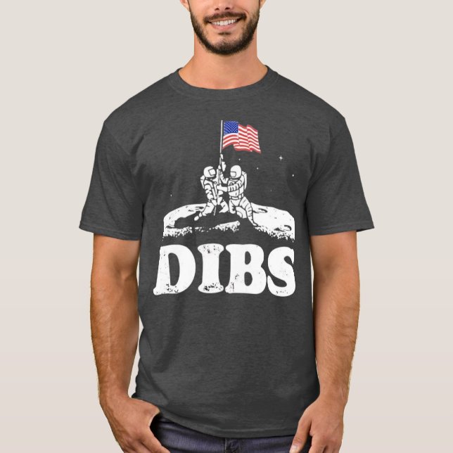 Amerikanska kulisser vid Måne T Shirt (Framsida)
