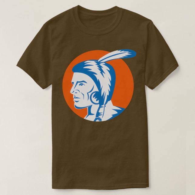 Amerikanska Kusten Salish 4 T Shirt (Design framsida)