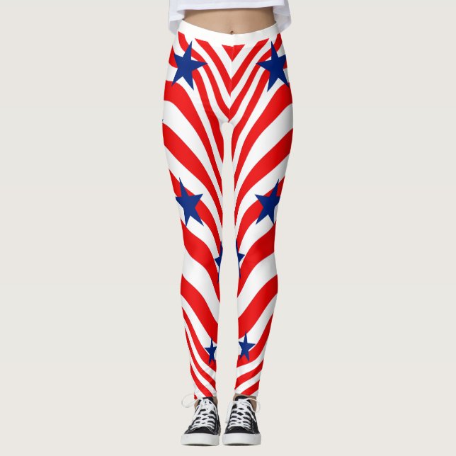 Amerikanska legginningar leggings (Framsida)