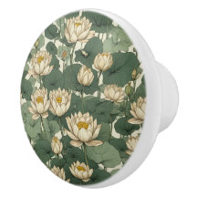 Amerikanska Lotus-blommor mönster