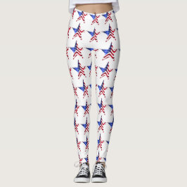 Amerikanska lysande stjärnor leggings
