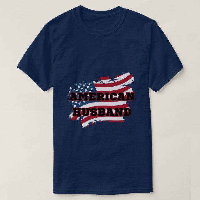 Amerikanska Make T Shirt (Design framsida)