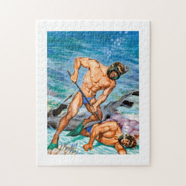 Amerikanska manskapet (Dec, 1952) Pussel (Vertikal)