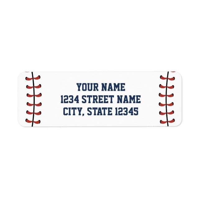 Amerikanska marinens och Röda baskebollens födelse Returadress Etikett (Framsidan)