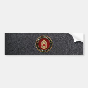 Amerikanska mariner: Master Sergeant (USMC MSgt) [ Bildekal