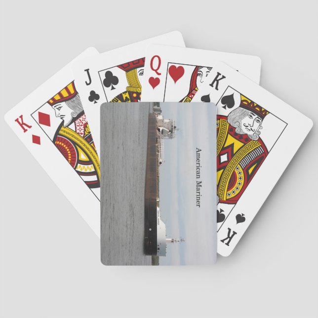 Amerikanska marinkort casinokort (Baksidan)
