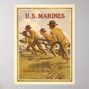 Amerikanska marinsoldater poster