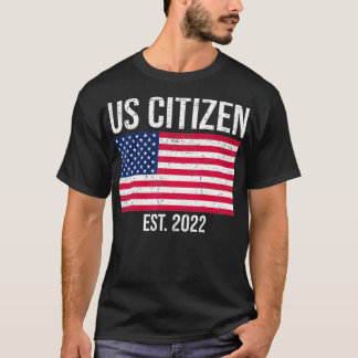 Amerikanska medborgarskapet Dekoration American Ne T Shirt
