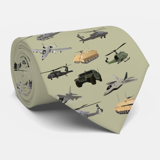 Amerikanska militären Mönster Slips (Rullad)