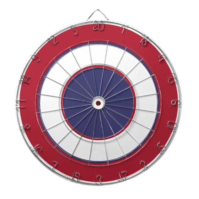 Amerikanska mördare darttavla (Framsidan)