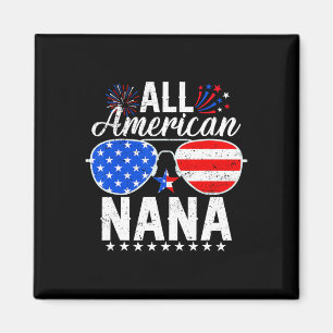 Amerikanska Nana, 4:e juli-familjen, matchande 1 Magnet