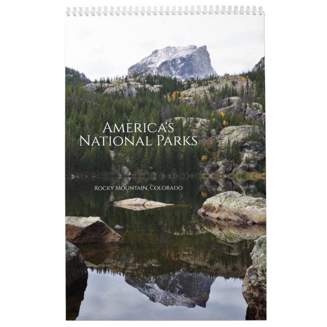 Amerikanska nationalkalender för Parker Kalender (Omslag)
