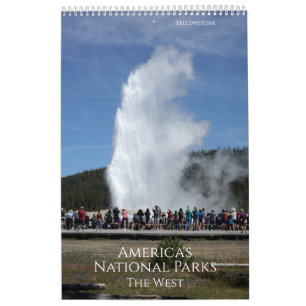 Amerikanska nationalparker i väst kalender