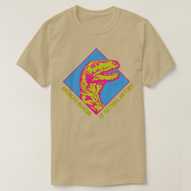 Amerikanska naturhistoriens museum Vintage Tee (Design framsida)