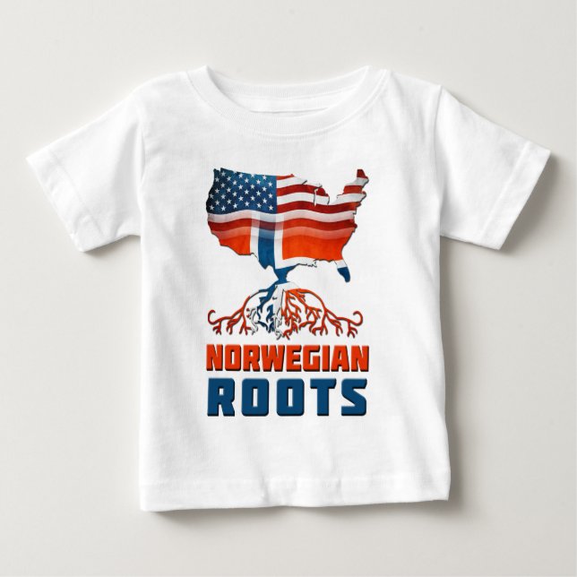 Amerikanska norska rötter tröja (Framsida)