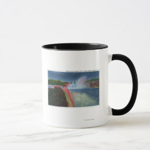 Amerikanska och hästskosfoe Falls, lysande Mugg