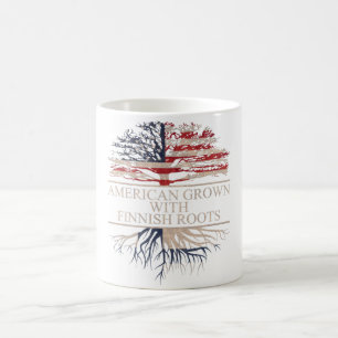 Amerikanska odlade finrötter kaffemugg