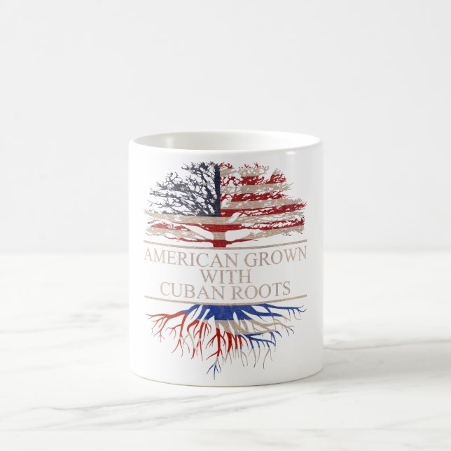 Amerikanska odlade kubanska rötter kaffemugg (Center)