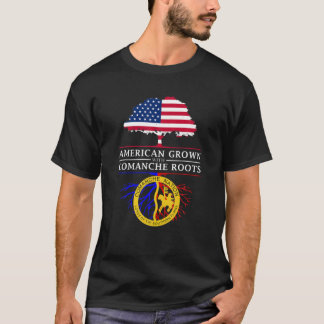 Amerikanska odlingar med Comanche Nation Roots - i T Shirt