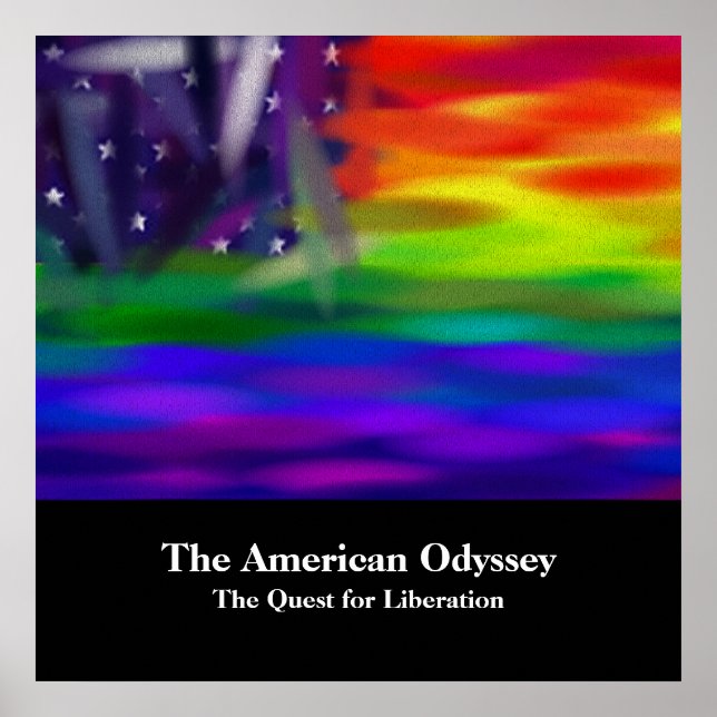 Amerikanska Odyssey Poster (Framsidan)