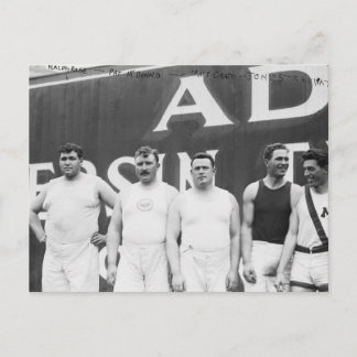 Amerikanska Olympianer i Stockholm 1912 Vykort