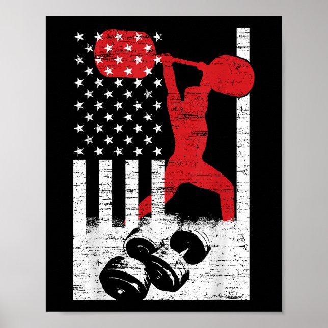 Amerikanska olympiska viktningslyftande poster (Framsidan)