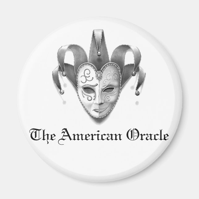 Amerikanska Oracle Logotyp Magnet (Framsidan)