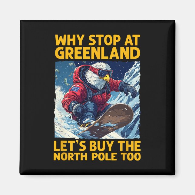 Amerikanska örlogsbåtar på Grönland och norr Magnet (Framsidan)