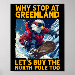 Amerikanska örlogsbåtar på Grönland och norr Poster
