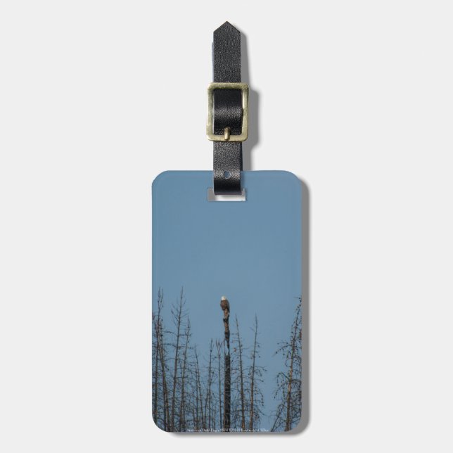 Amerikanska Örn 8974 Bagagebricka (Vertikal Framsida)