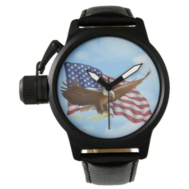 Amerikanska Örn Armbandsur (Framsida)