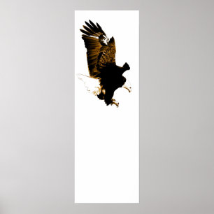 Amerikanska Örn Landing Poster