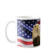 Amerikanska Örn och Flagga