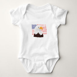 Amerikanska Örn och Flagga - öppenhet. T Shirt