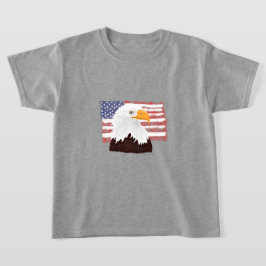 Amerikanska Örn och Flagga - öppenhet. T Shirt