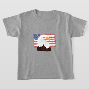 Amerikanska Örn och Flagga - öppenhet. T Shirt