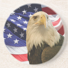 Amerikanska Örn och Flagga Underlägg