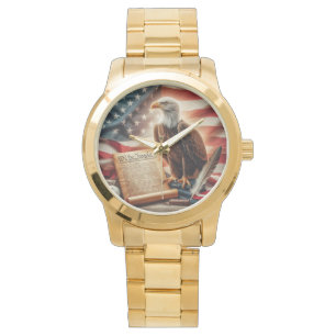 Amerikanska Örn-patriotism Armbandsur